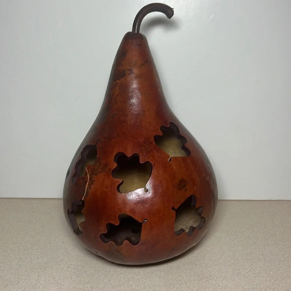 Meadowbrooke Carved Gourd Fall Decor